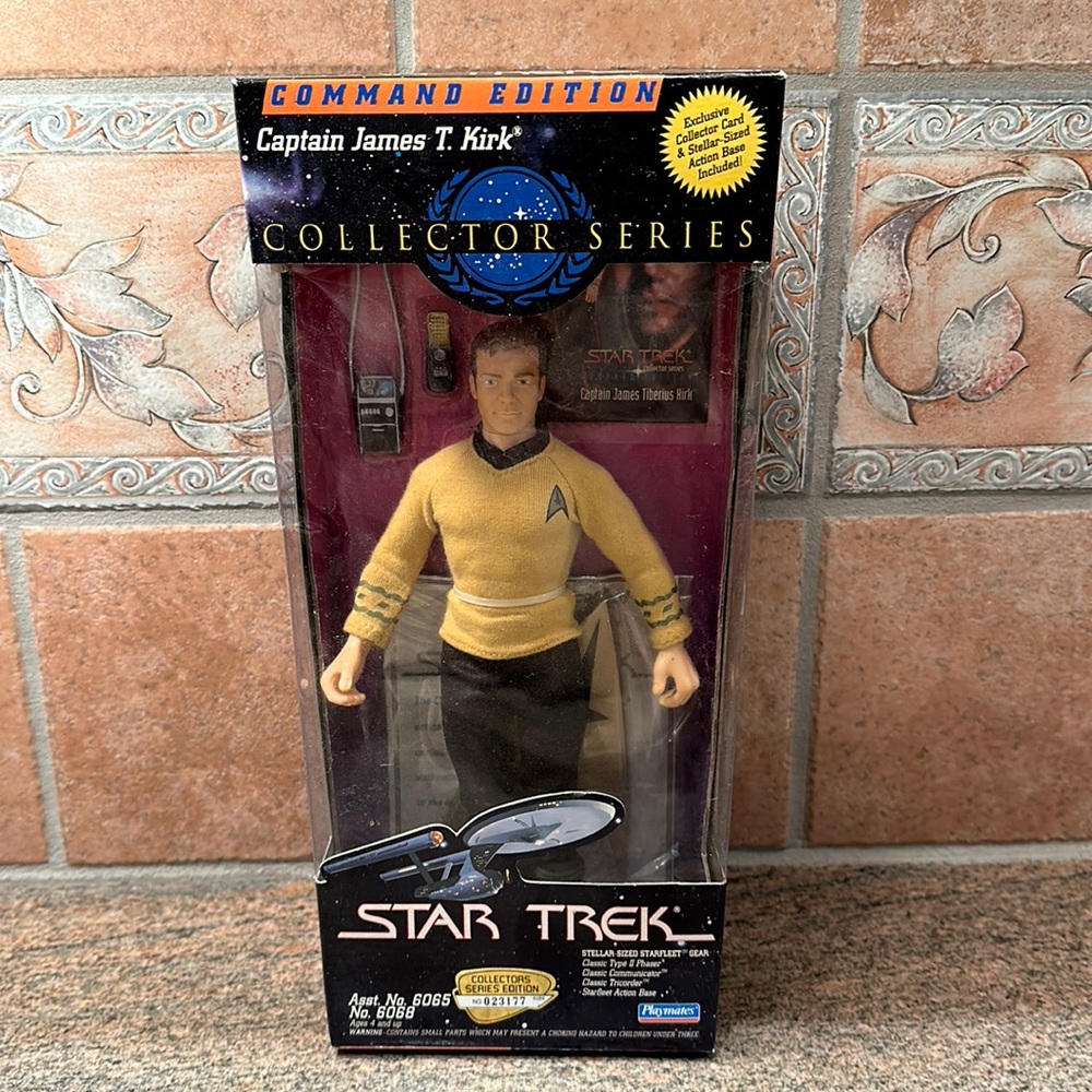 Star Trek Command Edition Captain James T. Kirk Doll - Collectors Series